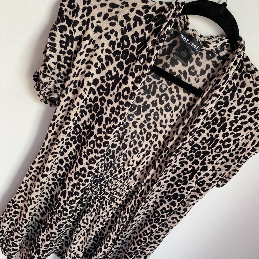 Leopard Cardigan 🐆